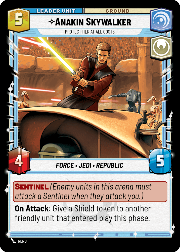 ⟡ Anakin Skywalker, Protect Her At All Costs (back)