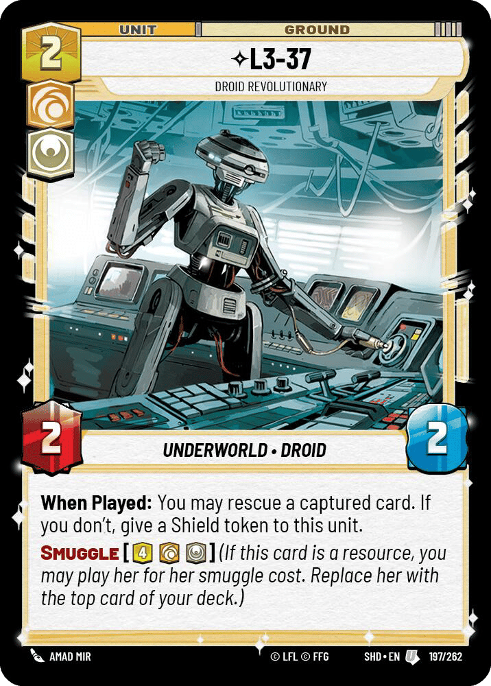 ⟡ L3-37, Droid Revolutionary