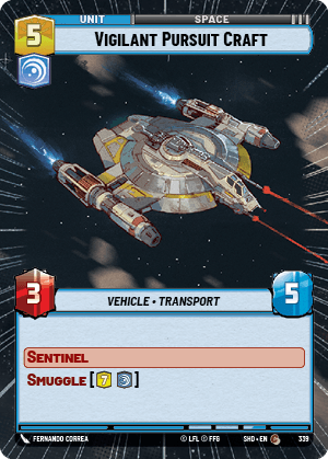 Vigilant Pursuit Craft