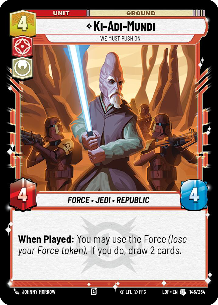 ⟡ Ki-Adi-Mundi, We Must Push On
