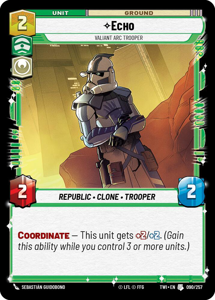 ⟡ Echo, Valiant ARC Trooper