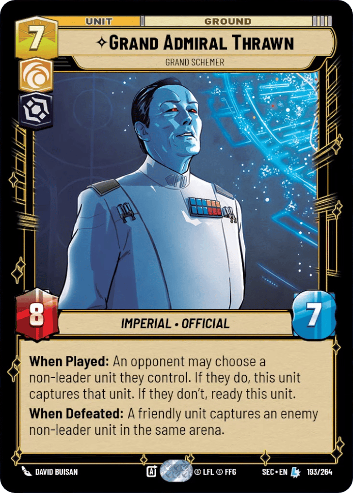 ⟡ Grand Admiral Thrawn, Grand Schemer