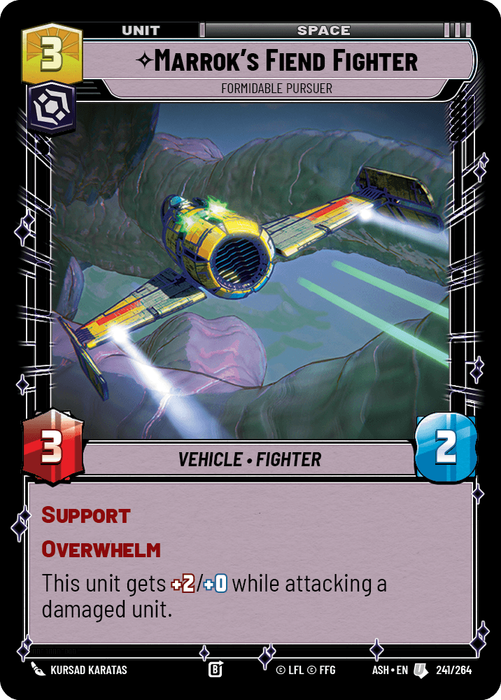⟡ Marrok's Fiend Fighter, Formidable Pursuer