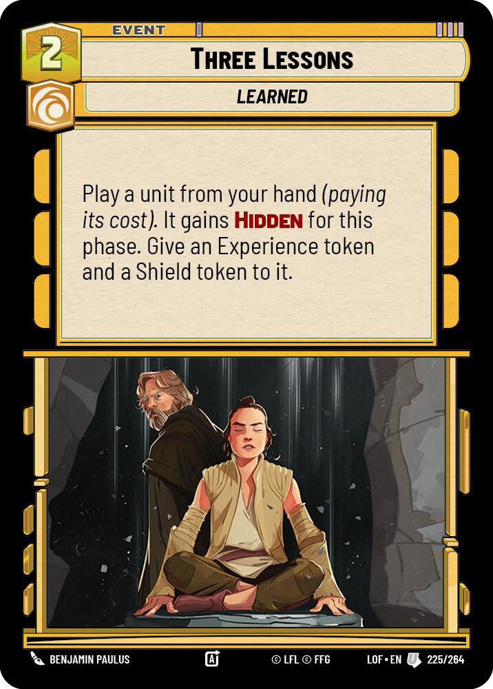 Three Lessons