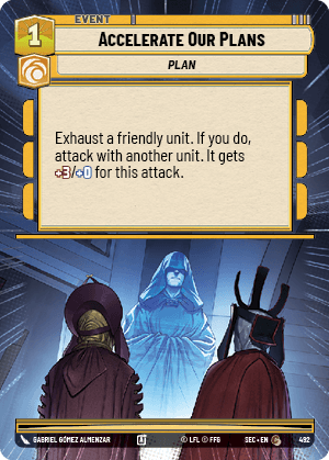 Accelerate Our Plans