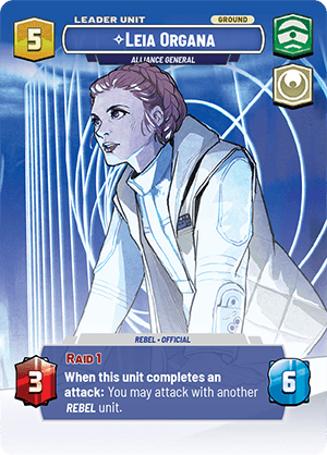 ⟡ Leia Organa, Alliance General (back)