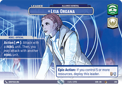 ⟡ Leia Organa, Alliance General