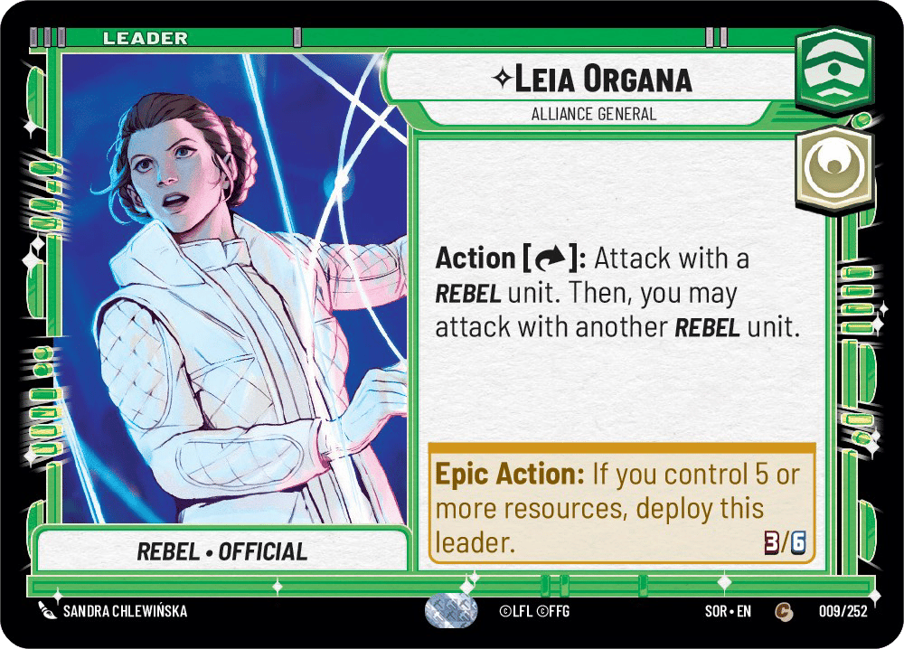 ⟡ Leia Organa, Alliance General