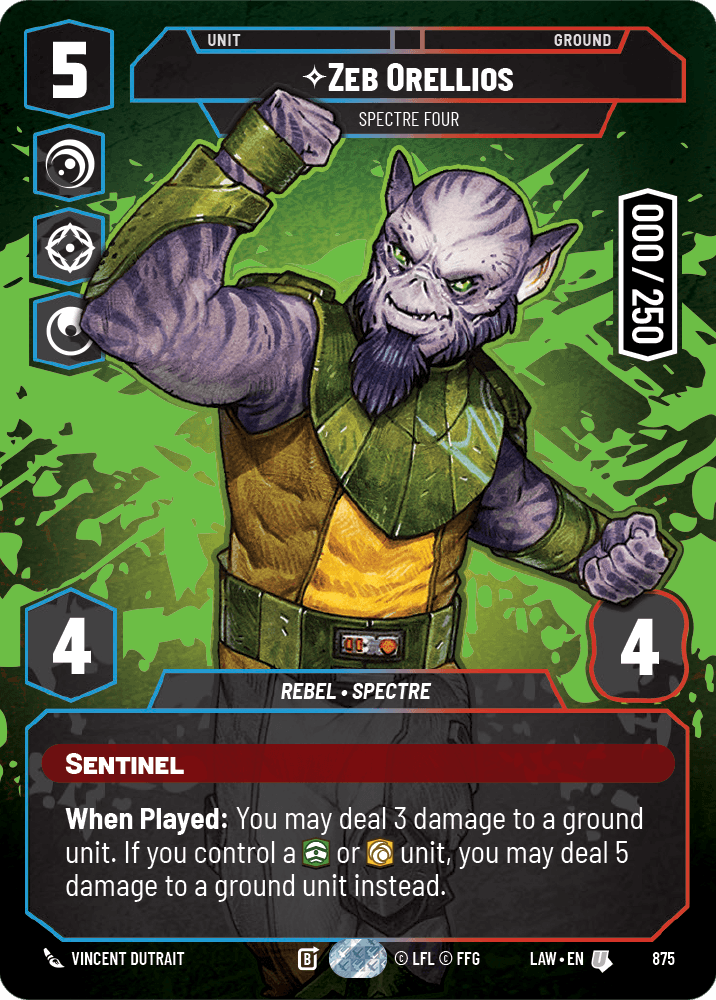 ⟡ Zeb Orellios, Spectre Four