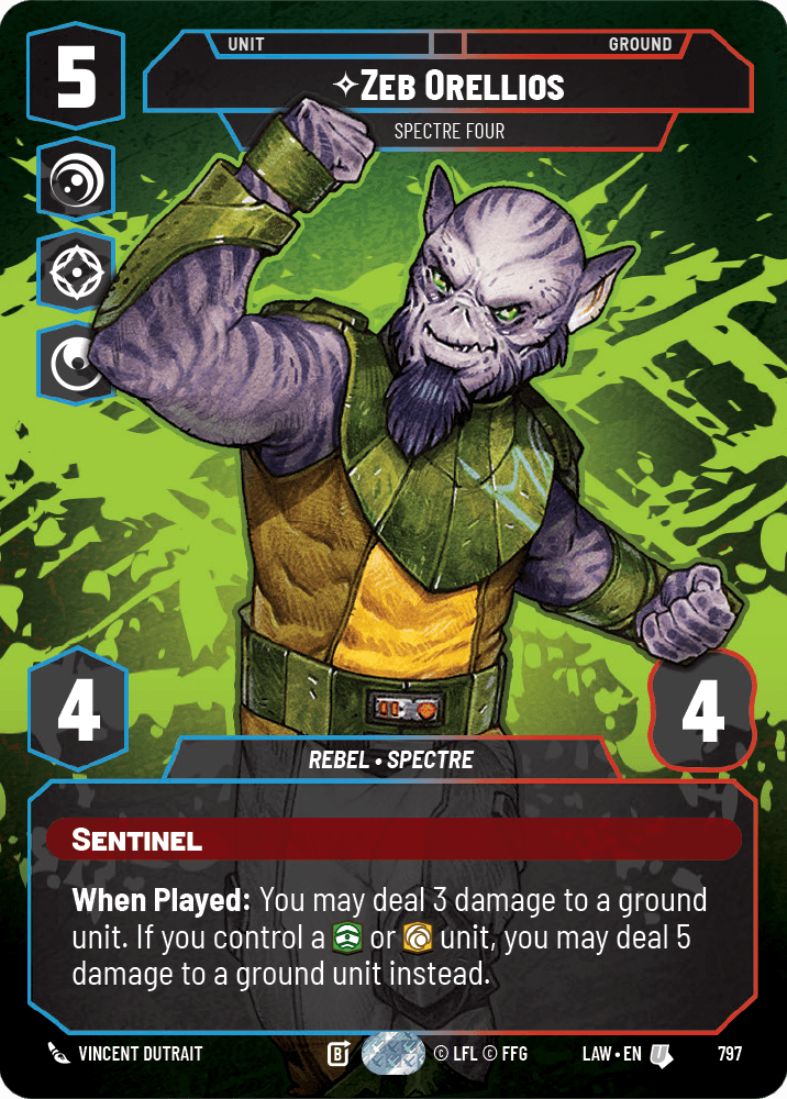⟡ Zeb Orellios, Spectre Four