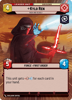 ⟡ Kylo Ren, Rash and Deadly (back)