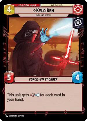 ⟡ Kylo Ren, Rash and Deadly