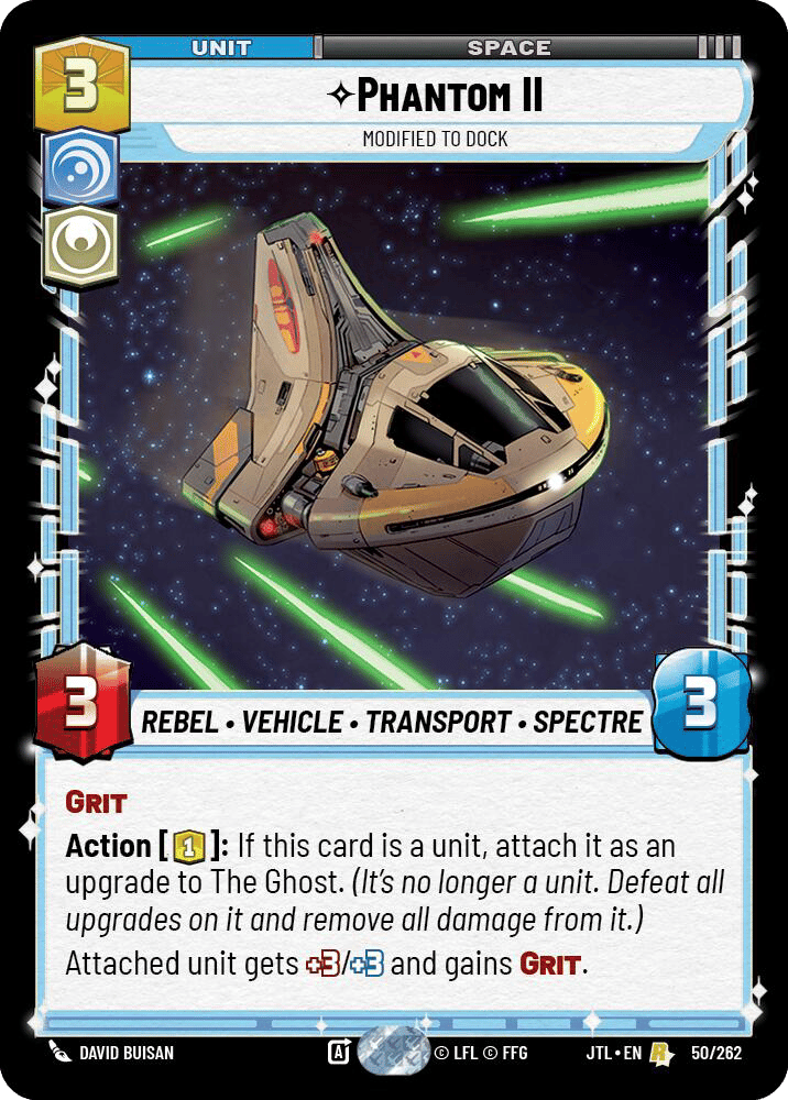 ⟡ Phantom II, Modified to Dock
