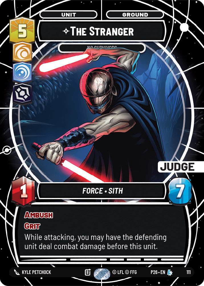 ⟡ The Stranger, No Survivors