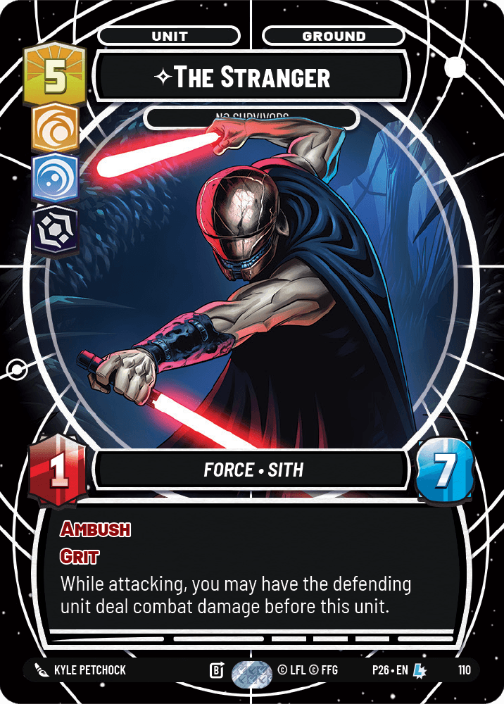 ⟡ The Stranger, No Survivors