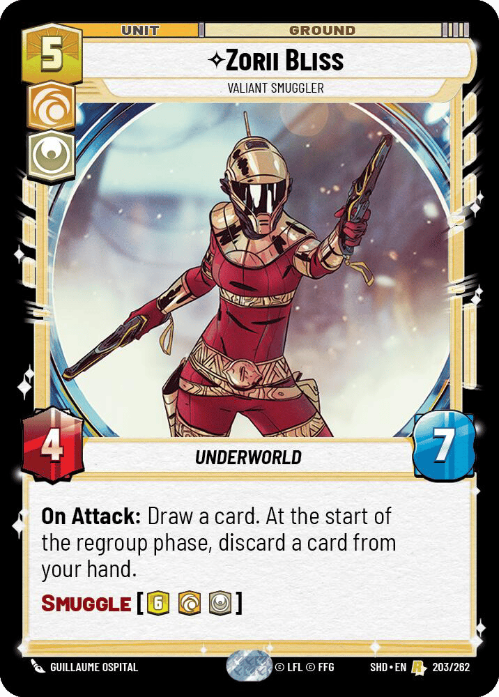 ⟡ Zorii Bliss, Valiant Smuggler