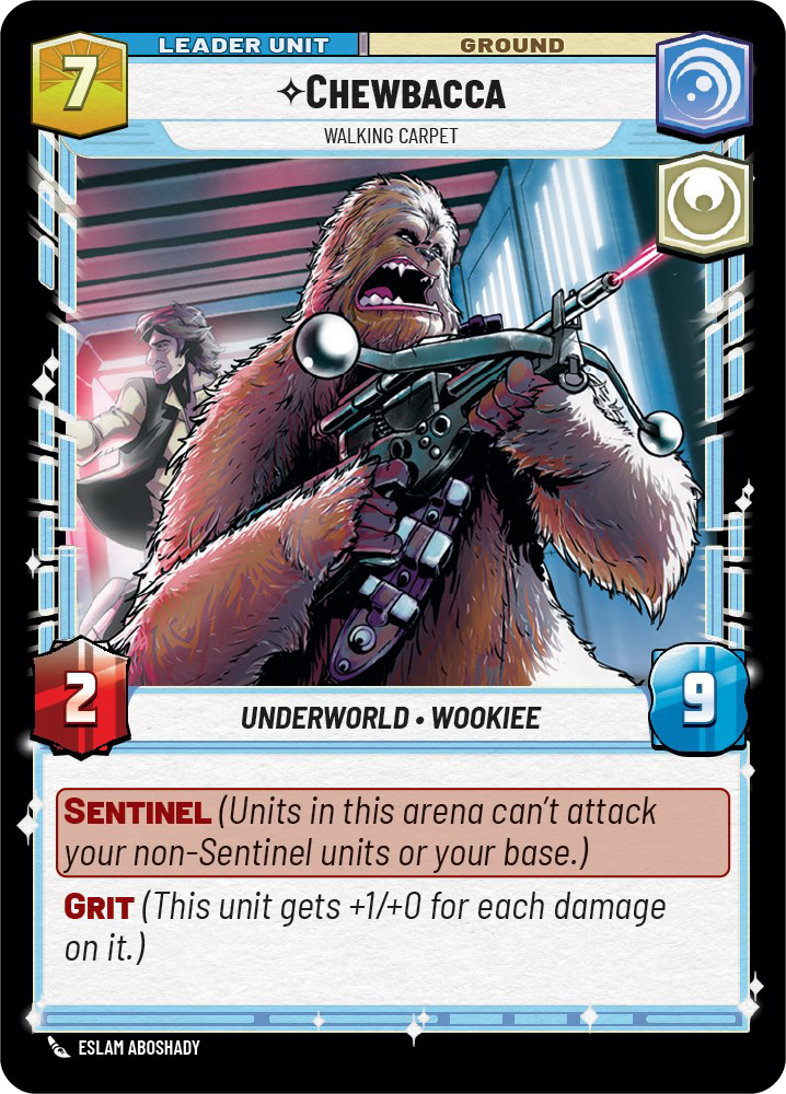 ⟡ Chewbacca, Walking Carpet (back)