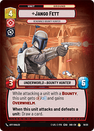 ⟡ Jango Fett, Renowned Bounty Hunter