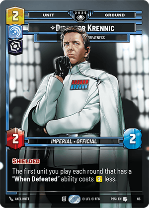 ⟡ Director Krennic, On the Verge of Greatness
