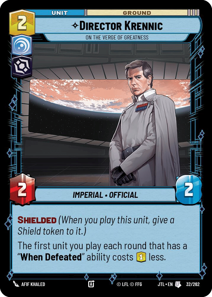 ⟡ Director Krennic, On the Verge of Greatness