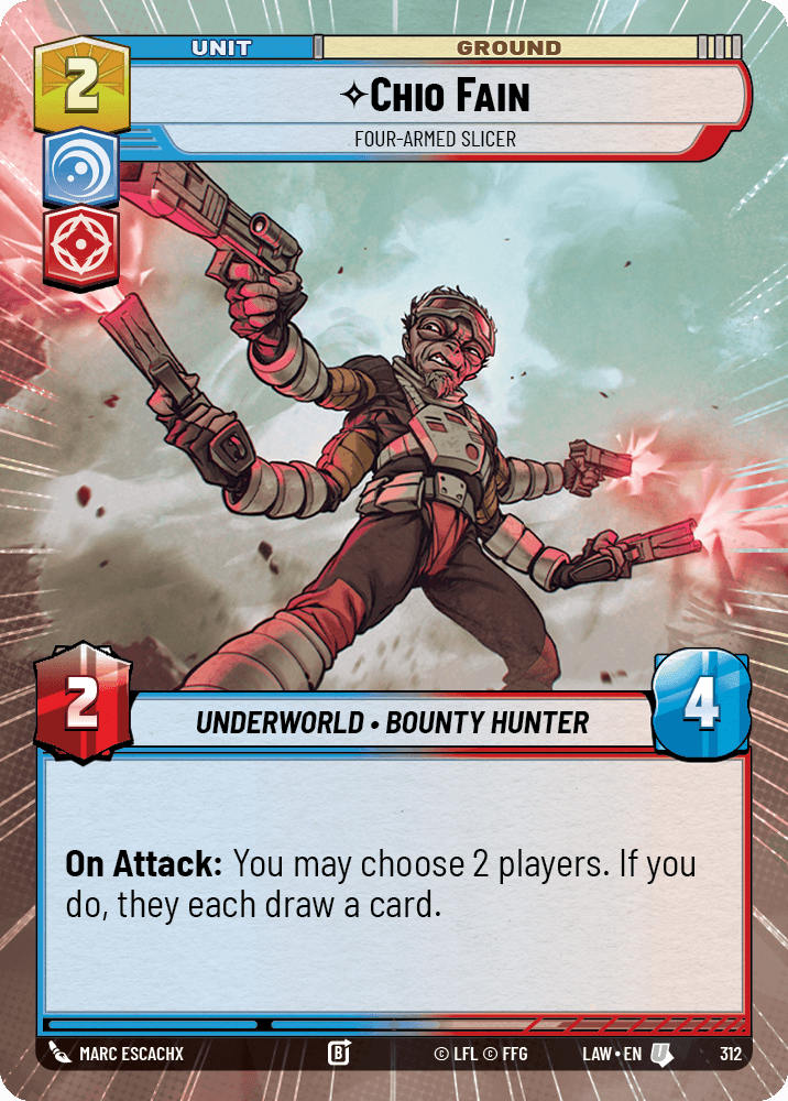 ⟡ Chio Fain, Four-Armed Slicer