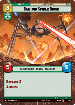 Baktoid Spider Droid