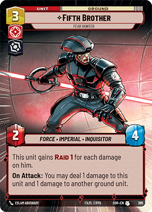 ⟡ Fifth Brother, Fear Hunter
