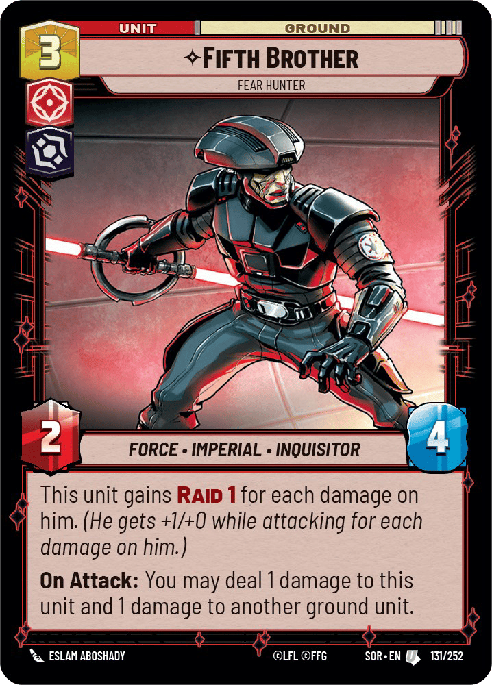 ⟡ Fifth Brother, Fear Hunter