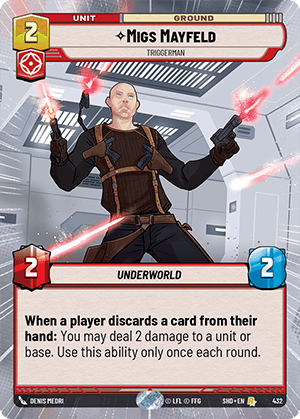 ⟡ Migs Mayfeld, Triggerman