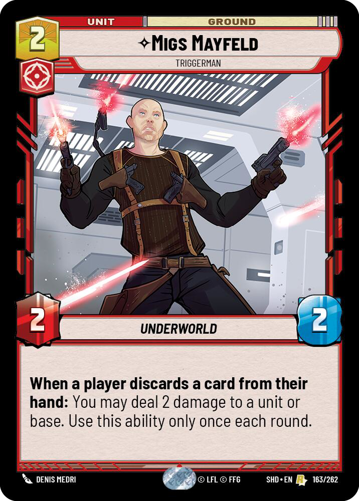 ⟡ Migs Mayfeld, Triggerman