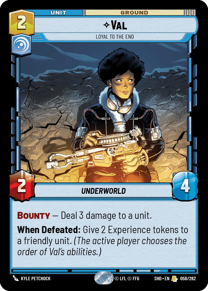 ⟡ Val, Loyal to the End