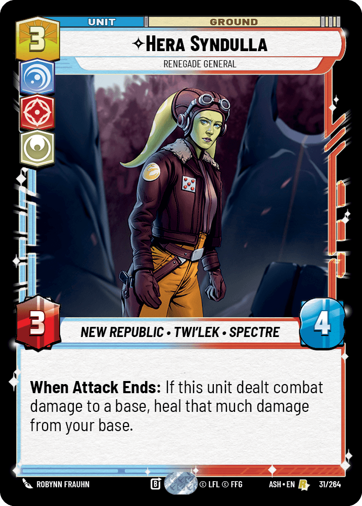 ⟡ Hera Syndulla, Renegade General