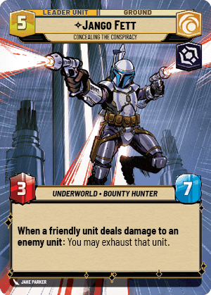 ⟡ Jango Fett, Concealing the Conspiracy (back)