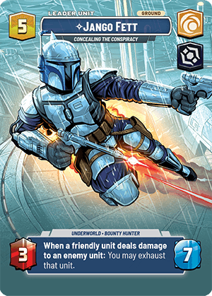 ⟡ Jango Fett, Concealing the Conspiracy (back)