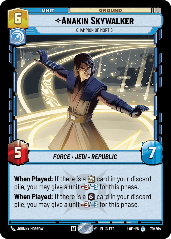 ⟡ Anakin Skywalker, Champion of Mortis