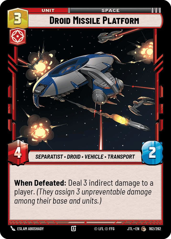 Droid Missile Platform