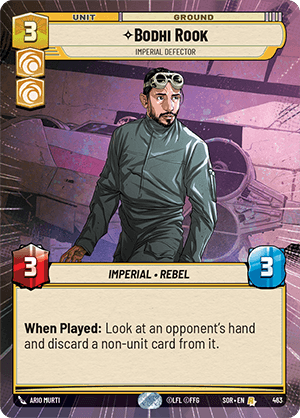 ⟡ Bodhi Rook, Imperial Defector