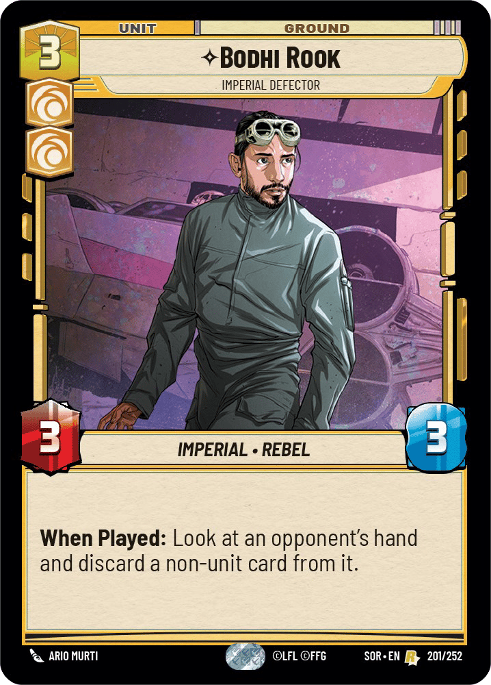 ⟡ Bodhi Rook, Imperial Defector