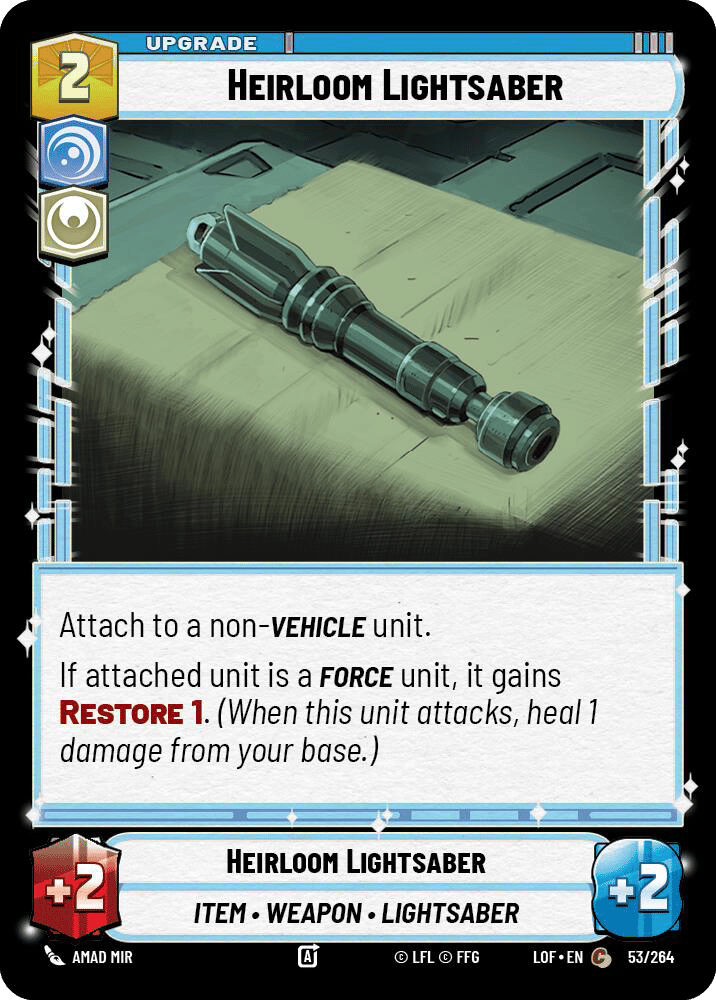 Heirloom Lightsaber