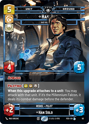 ⟡ Han Solo, Has His Moments