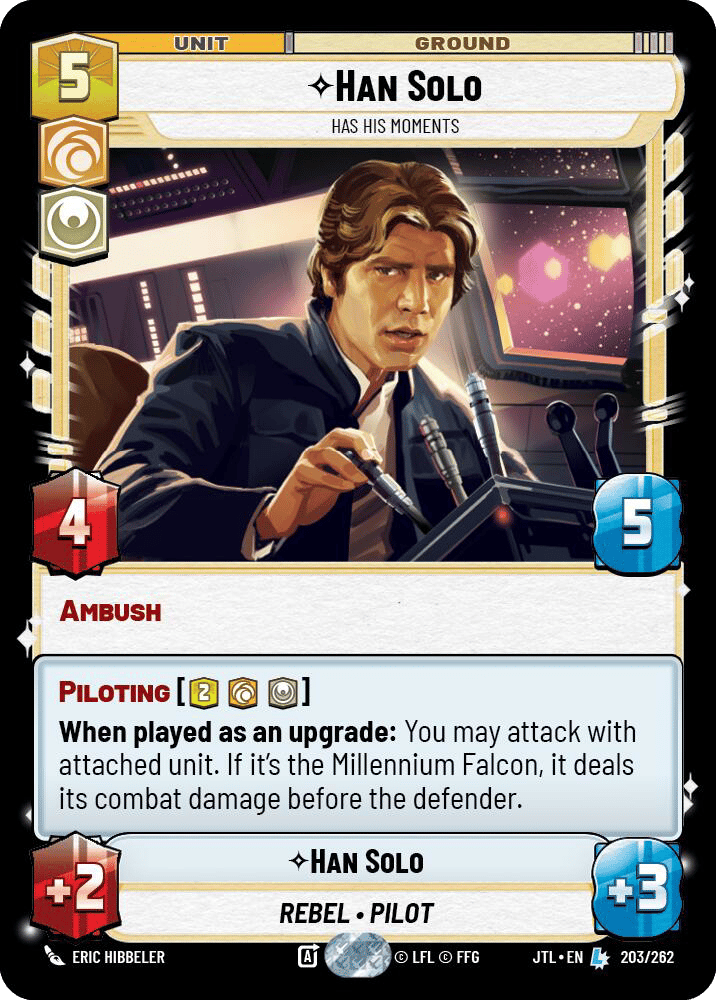 ⟡ Han Solo, Has His Moments
