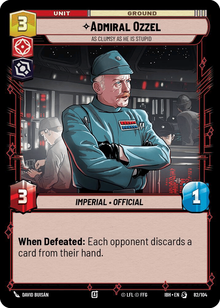 ⟡ Admiral Ozzel, As Clumsy as He Is Stupid