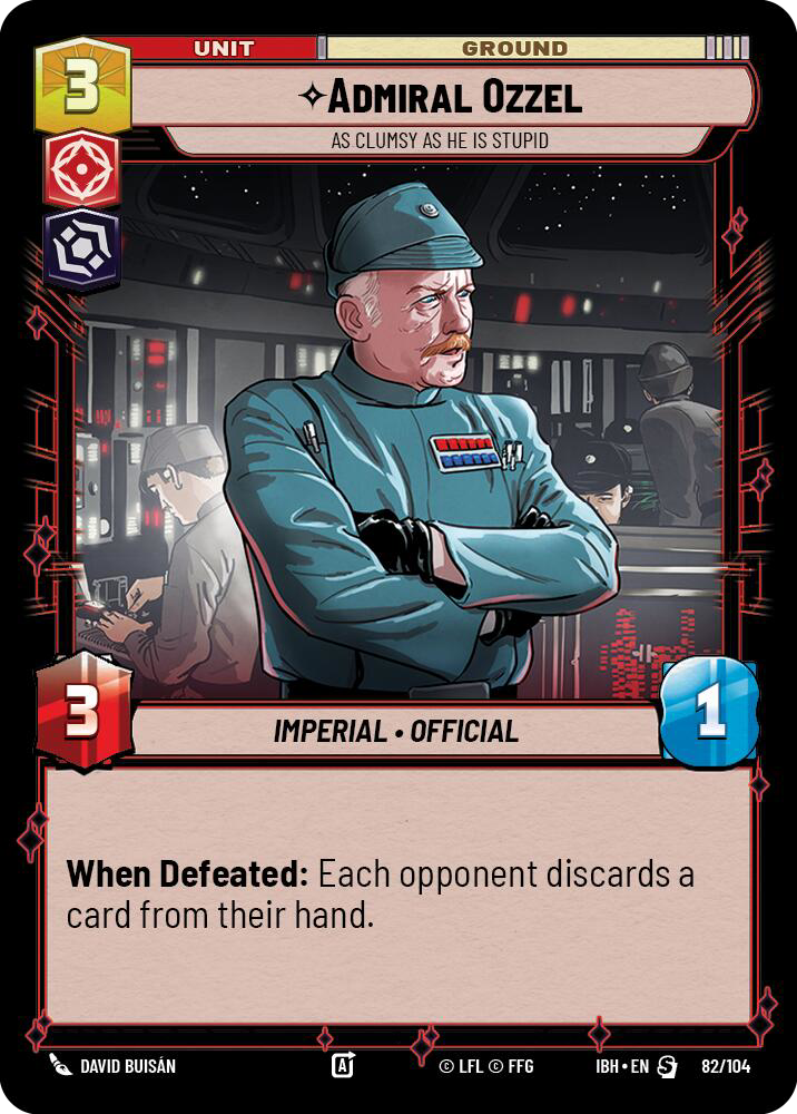 ⟡ Admiral Ozzel, As Clumsy as He Is Stupid