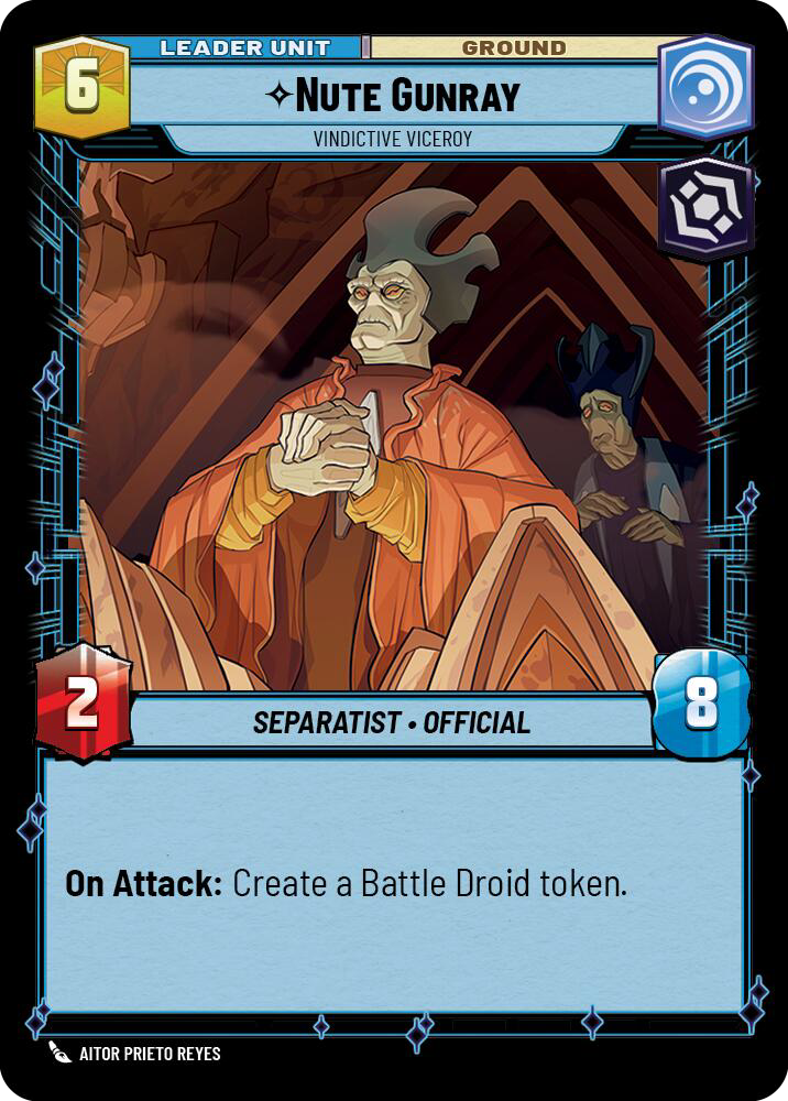 ⟡ Nute Gunray, Vindictive Viceroy (back)