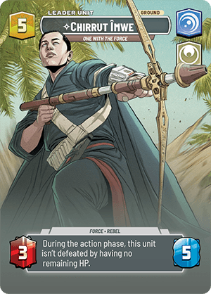 ⟡ Chirrut Îmwe, One With The Force (back)