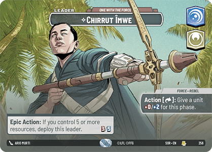 ⟡ Chirrut Îmwe, One With The Force