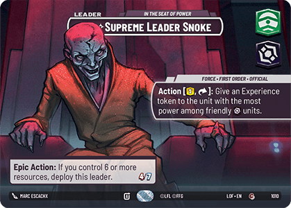 ⟡ Supreme Leader Snoke, In the Seat of Power