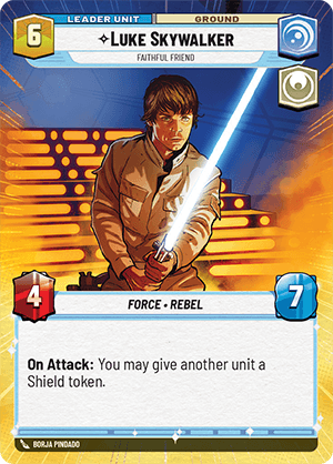⟡ Luke Skywalker, Faithful Friend (back)