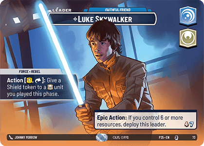 ⟡ Luke Skywalker, Faithful Friend