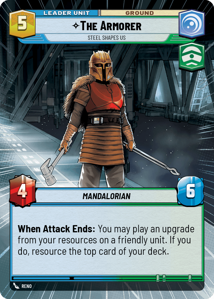 ⟡ The Armorer, Steel Shapes Us (back)